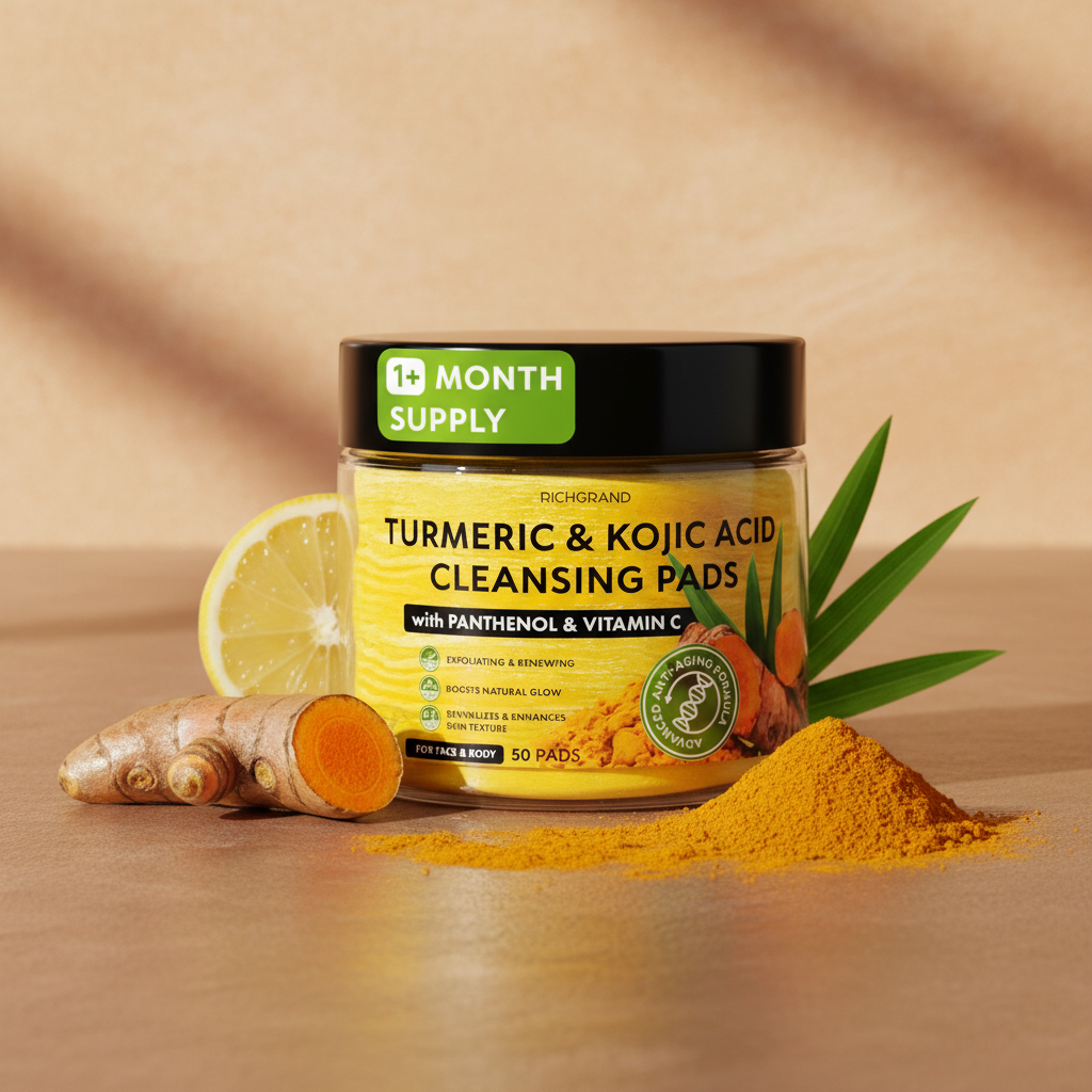 Turmeric & Kojic Acid Cleansing Pads